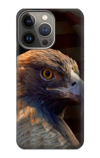 S3376 Eagle American Flag Case For iPhone 14 Pro Max