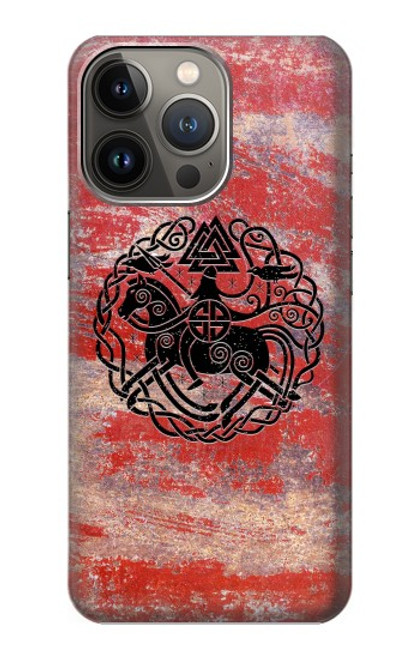 S3831 Viking Norse Ancient Symbol Case For iPhone 14 Pro Max