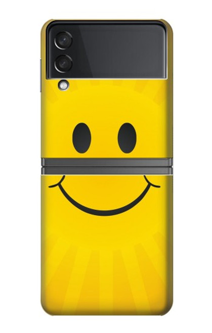 S1146 Yellow Sun Smile Case For Samsung Galaxy Z Flip 4