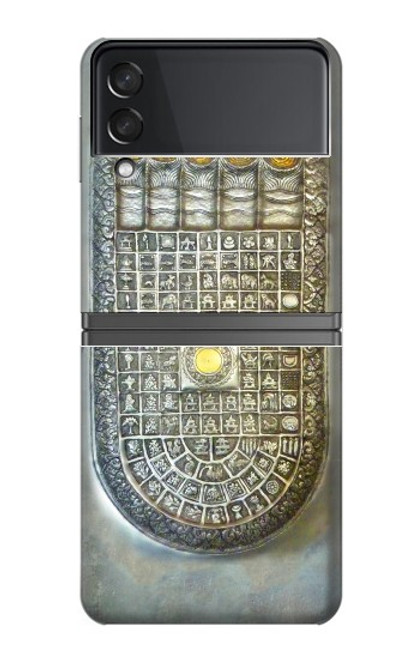 S1484 Buddha Footprint Case For Samsung Galaxy Z Flip 4