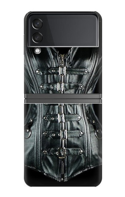S1639 Gothic Corset Black Case For Samsung Galaxy Z Flip 4