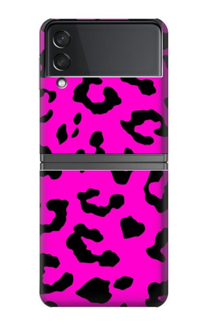 S1850 Pink Leopard Pattern Case For Samsung Galaxy Z Flip 4