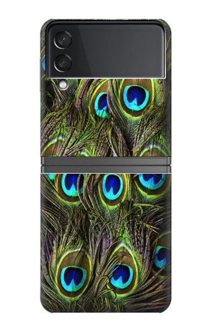 S1965 Peacock Feather Case For Samsung Galaxy Z Flip 4