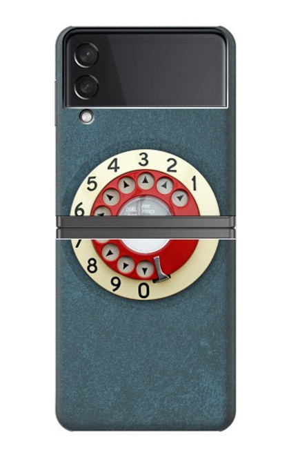 S1968 Rotary Dial Telephone Case For Samsung Galaxy Z Flip 4
