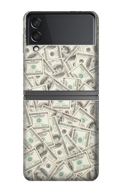 S2077 Money Dollar Banknotes Case For Samsung Galaxy Z Flip 4