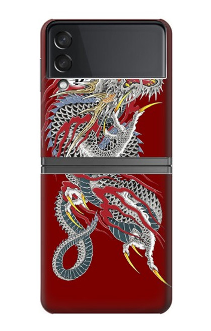 S2104 Yakuza Dragon Tattoo Case For Samsung Galaxy Z Flip 4