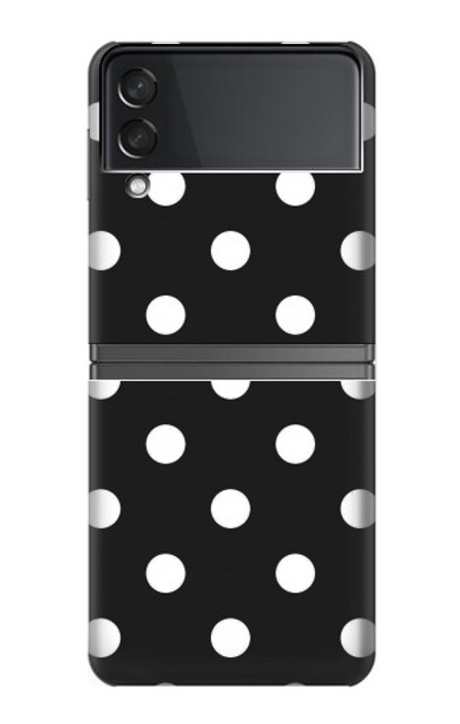 S2299 Black Polka Dots Case For Samsung Galaxy Z Flip 4