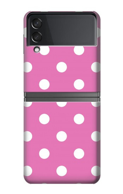 S2358 Pink Polka Dots Case For Samsung Galaxy Z Flip 4