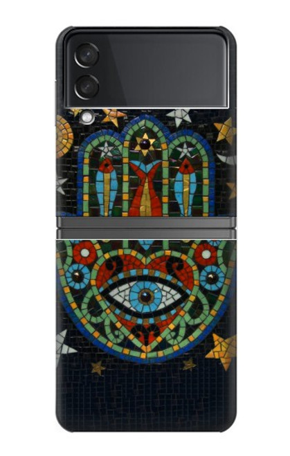 S3175 Hamsa Hand Mosaics Case For Samsung Galaxy Z Flip 4