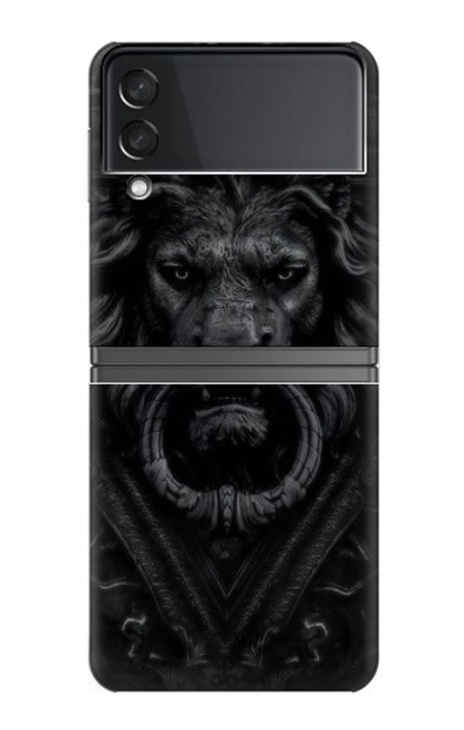 S3619 Dark Gothic Lion Case For Samsung Galaxy Z Flip 4