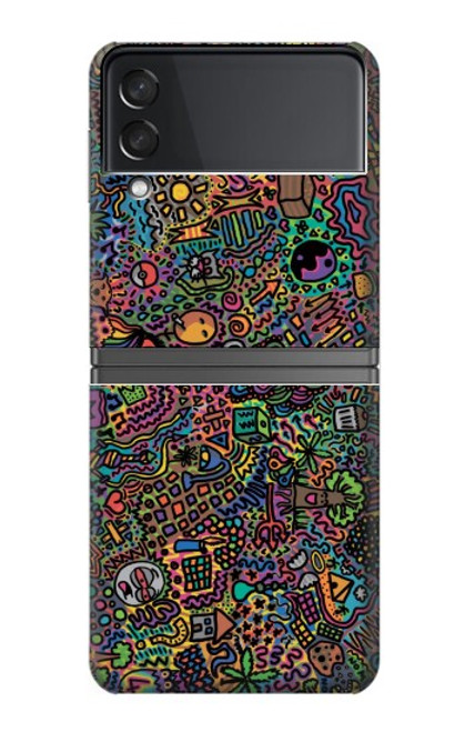 S3815 Psychedelic Art Case For Samsung Galaxy Z Flip 4
