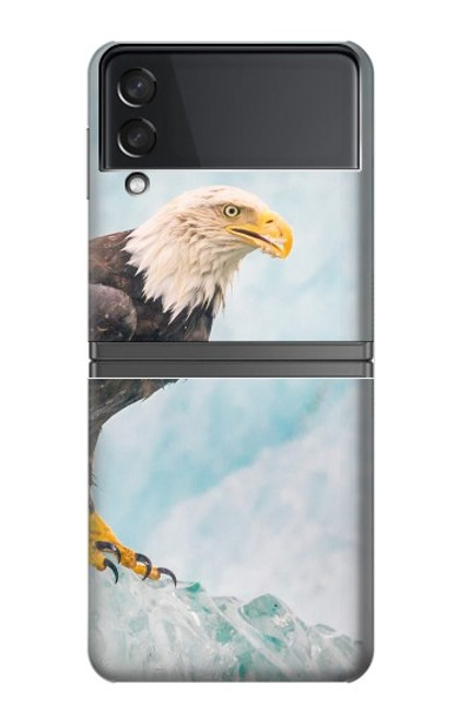 S3843 Bald Eagle On Ice Case For Samsung Galaxy Z Flip 4