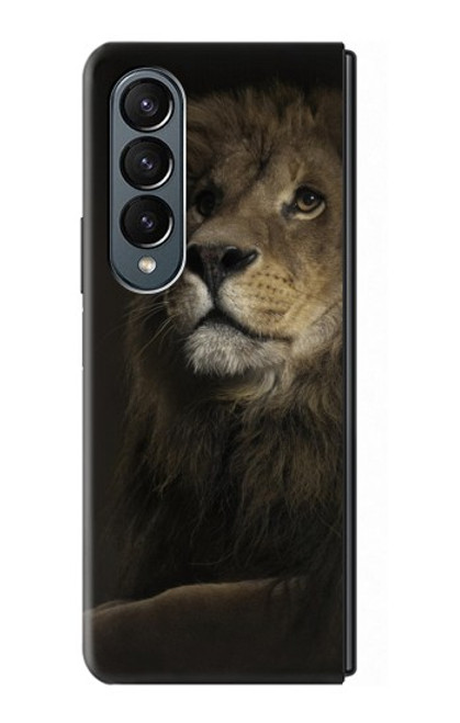 S0472 Lion Case For Samsung Galaxy Z Fold 4