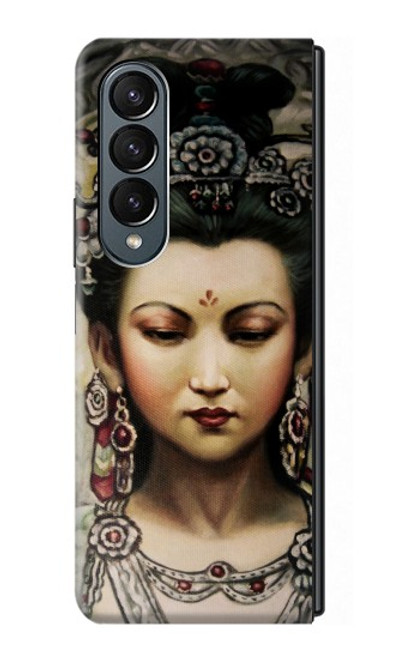 S0681 Guan Yin Case For Samsung Galaxy Z Fold 4