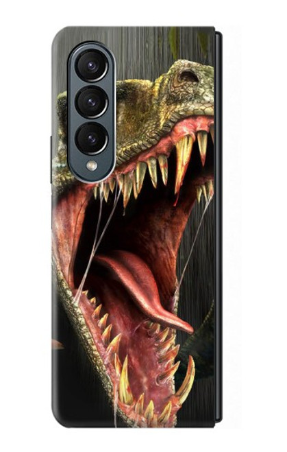 S0923 T-Rex Dinosaur Case For Samsung Galaxy Z Fold 4