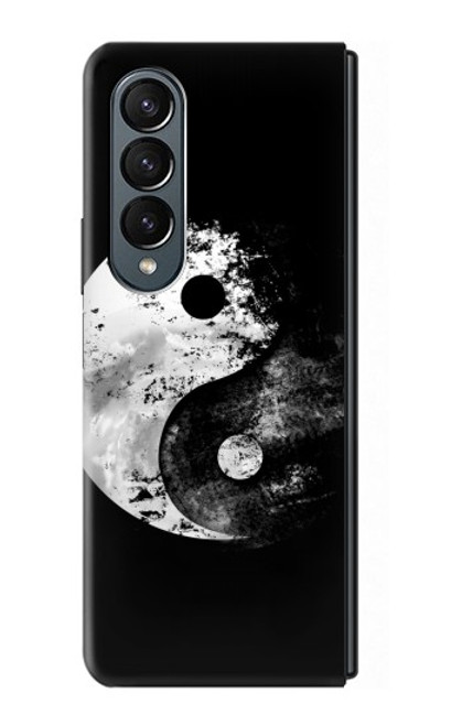 S1372 Moon Yin-Yang Case For Samsung Galaxy Z Fold 4