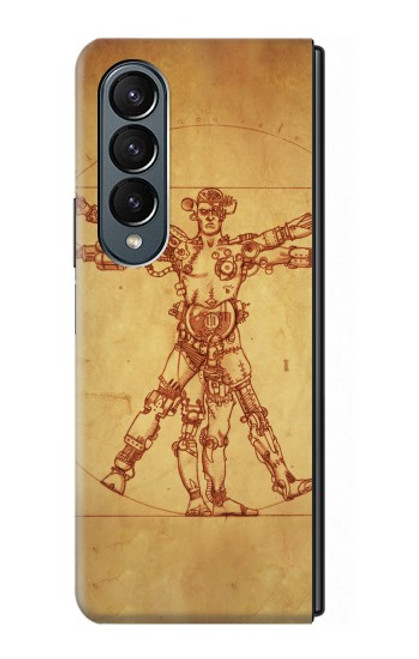 S1682 Steampunk Frankenstein Case For Samsung Galaxy Z Fold 4