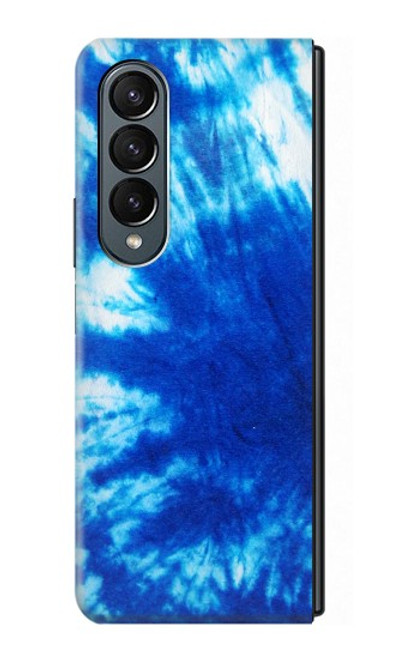 S1869 Tie Dye Blue Case For Samsung Galaxy Z Fold 4