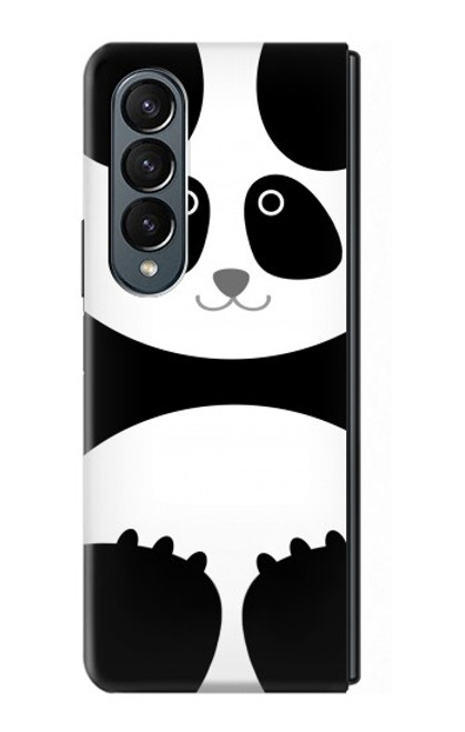 S2085 Panda Minimalist Case For Samsung Galaxy Z Fold 4