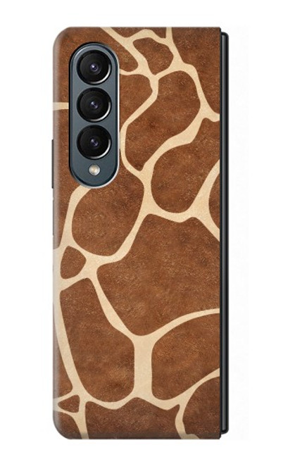 S2326 Giraffe Skin Case For Samsung Galaxy Z Fold 4