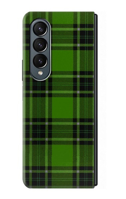 S2373 Tartan Green Pattern Case For Samsung Galaxy Z Fold 4