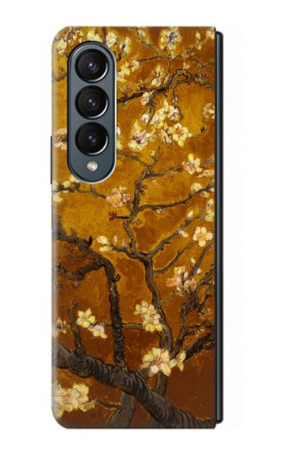S2663 Yellow Blossoming Almond Tree Van Gogh Case For Samsung Galaxy Z Fold 4