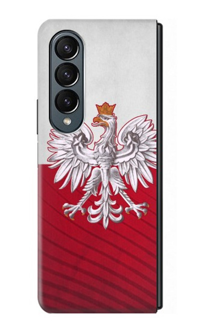 S3005 Poland Football Soccer Case For Samsung Galaxy Z Fold 4