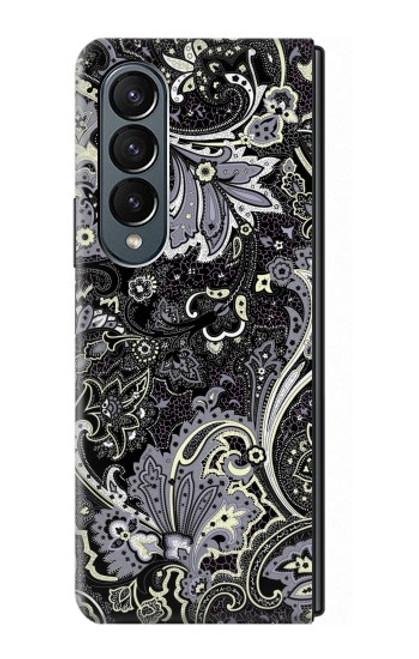 S3251 Batik Flower Pattern Case For Samsung Galaxy Z Fold 4