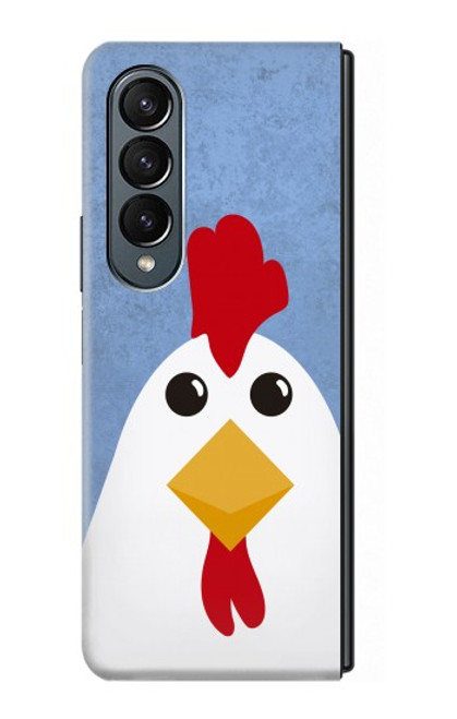 S3254 Chicken Cartoon Case For Samsung Galaxy Z Fold 4