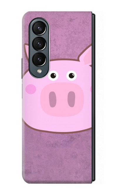 S3269 Pig Cartoon Case For Samsung Galaxy Z Fold 4