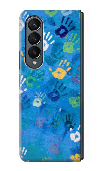 S3403 Hand Print Case For Samsung Galaxy Z Fold 4