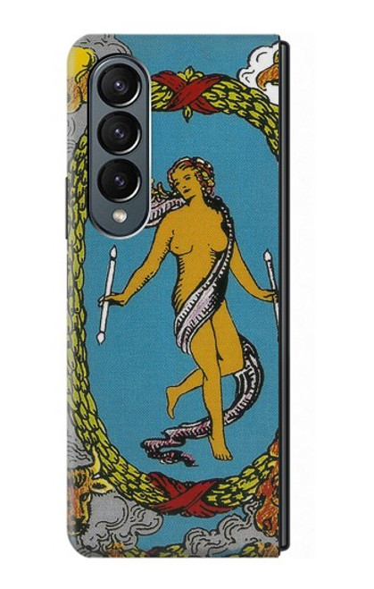 S3746 Tarot Card The World Case For Samsung Galaxy Z Fold 4