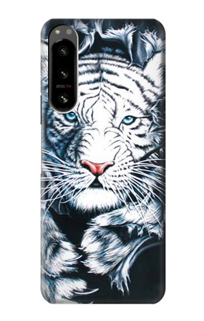 S0265 White Tiger Case For Sony Xperia 5 IV