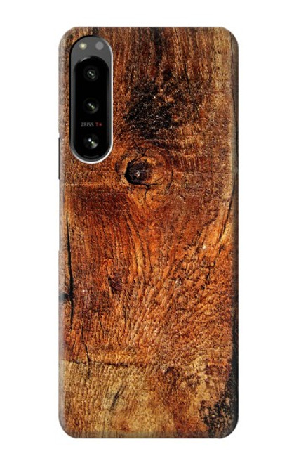 S1140 Wood Skin Graphic Case For Sony Xperia 5 IV