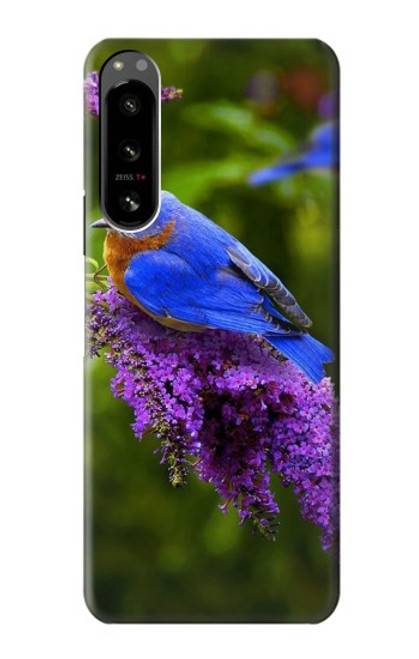 S1565 Bluebird of Happiness Blue Bird Case For Sony Xperia 5 IV