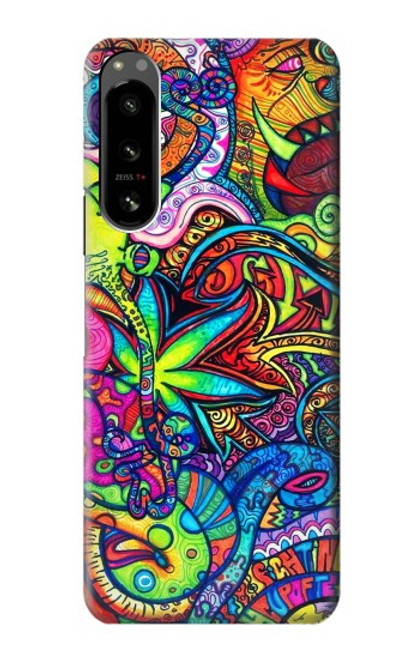 S3255 Colorful Art Pattern Case For Sony Xperia 5 IV