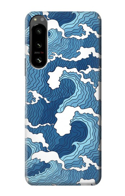 S3751 Wave Pattern Case For Sony Xperia 5 IV