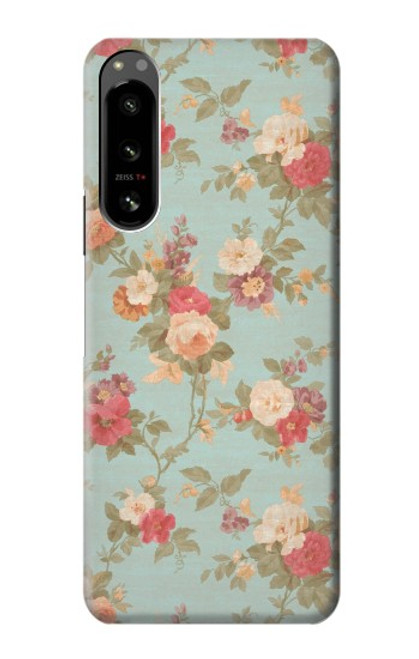 S3910 Vintage Rose Case For Sony Xperia 5 IV