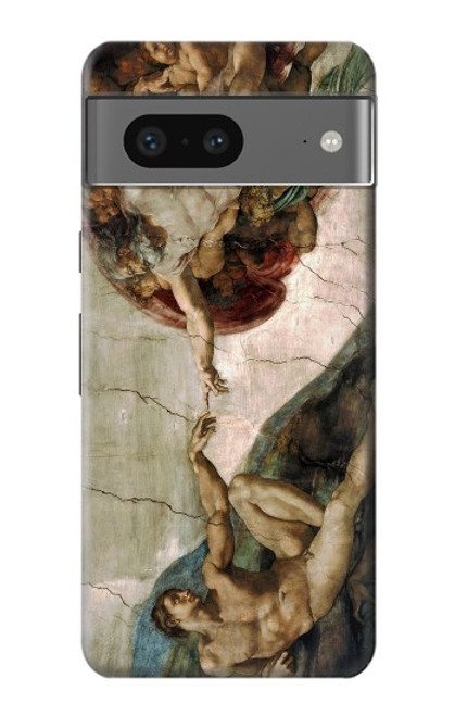 S0179 Michelangelo Creation of Adam Case For Google Pixel 7