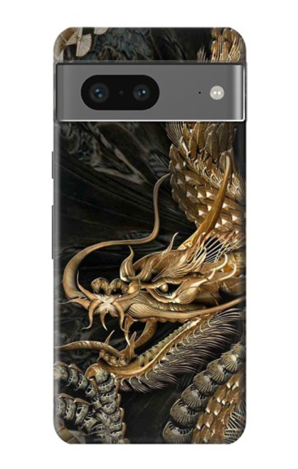 S0426 Gold Dragon Case For Google Pixel 7