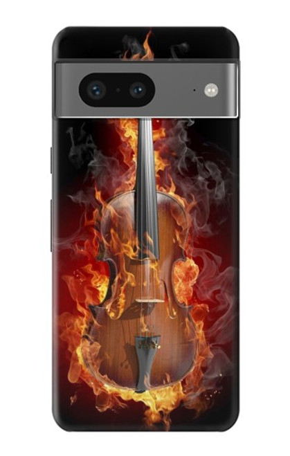 S0864 Fire Violin Case For Google Pixel 7