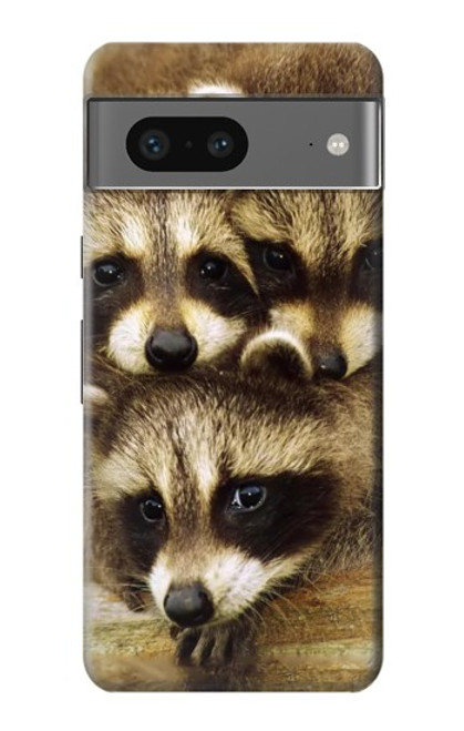 S0977 Baby Raccoons Case For Google Pixel 7