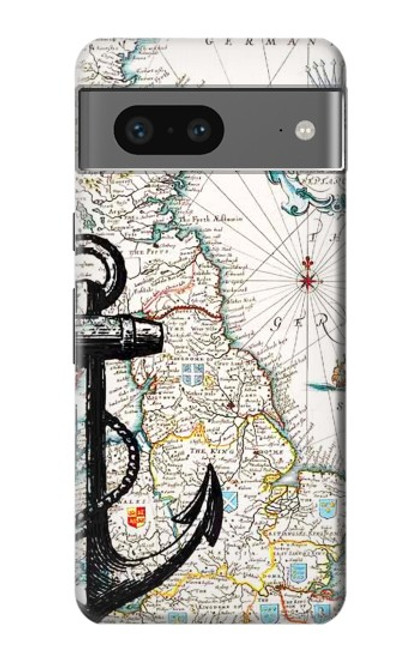 S1962 Nautical Chart Case For Google Pixel 7