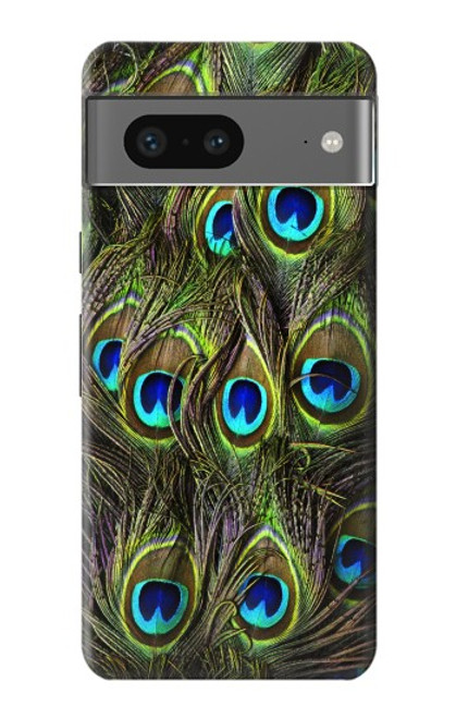 S1965 Peacock Feather Case For Google Pixel 7