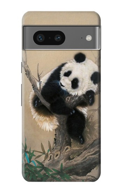 S2210 Panda Fluffy Art Painting Case For Google Pixel 7