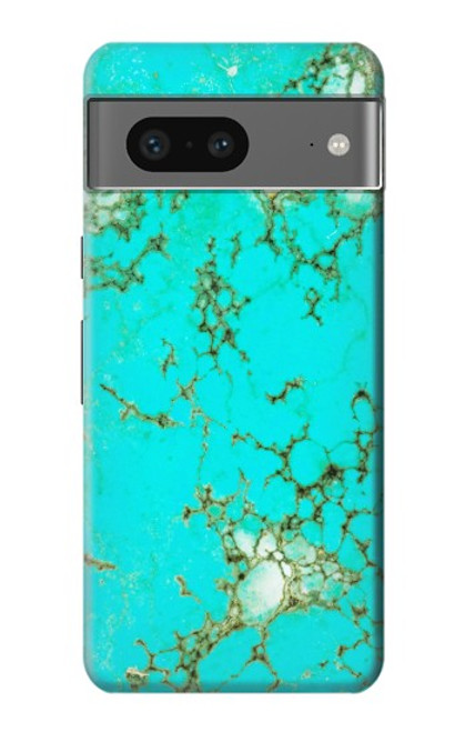 S2377 Turquoise Gemstone Texture Graphic Printed Case For Google Pixel 7