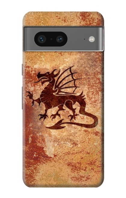 S2485 Dragon Metal Texture Graphic Printed Case For Google Pixel 7