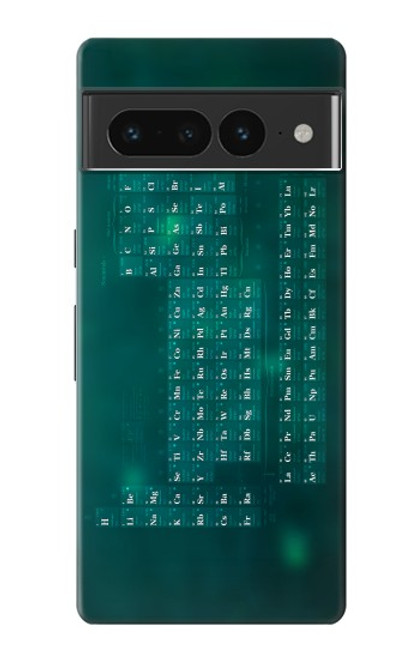 S0846 Chemistry Periodic Table Case For Google Pixel 7 Pro