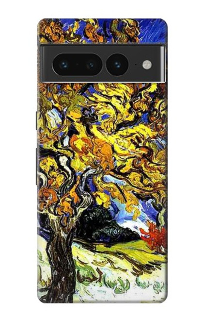 S0902 Mulberry Tree Van Gogh Case For Google Pixel 7 Pro