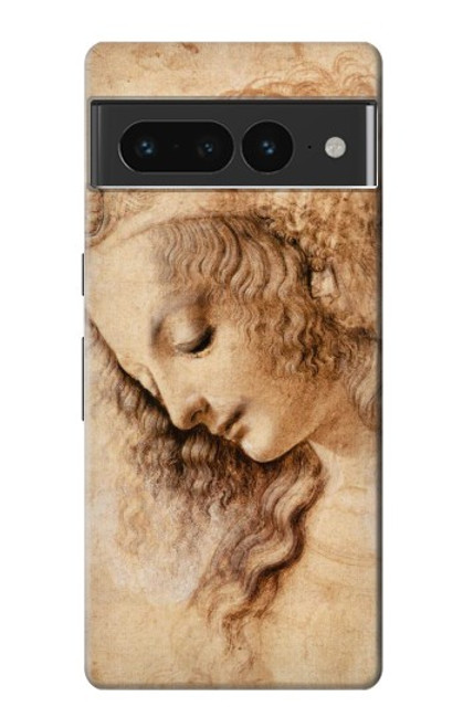 S1045 Leonardo da Vinci Woman's Head Case For Google Pixel 7 Pro